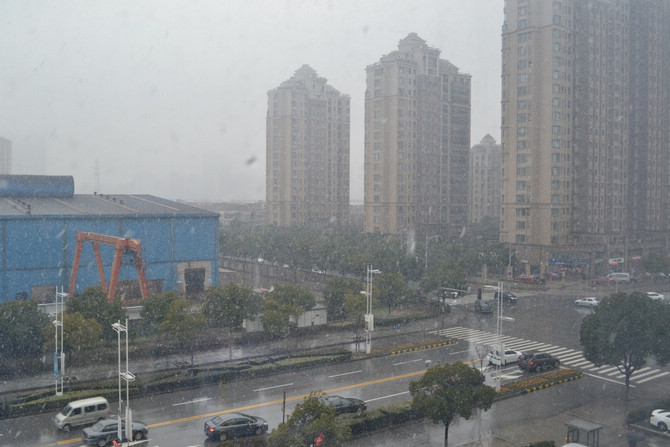 苏城马年第一场大雪